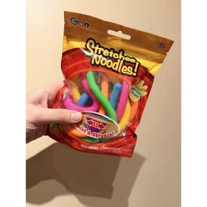 Grin Studios Stretchee Noodles Sensory Play Twist Stretch Toy New Sealed Fun